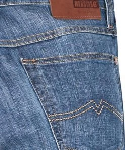 MUSTANG Jeans Tramper 111/5387/535 Slim Fit, Baumwoll-Stretch, Jeansblau, Denim -Biam Jeans Verkäufe 211580 norm3
