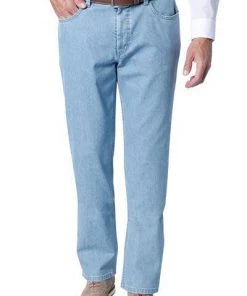 HILTL Jeans Kid 74848/66200/47 Contemporary Fit, Baumwoll-Stretch, Hellblau