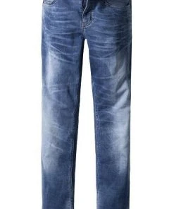MUSTANG Jeans Oregon Tapered 3112/5455/536 Slim Fit, Baumwoll-Stretch, Blau