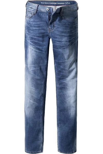 MUSTANG Jeans Oregon Tapered 3112/5455/536 Slim Fit, Baumwoll-Stretch, Blau 1 MUSTANG Jeans Oregon Tapered 3112/5455/536 Slim Fit, Baumwoll-Stretch, Blau
