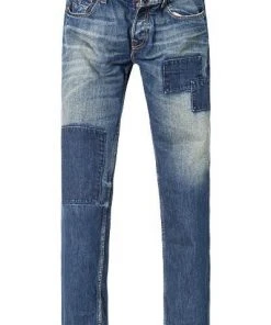 ADenim Japan Blue Adam 59378861/888 Jeans, Slim Fit, Baumwolle, Dunkelblau, Blau