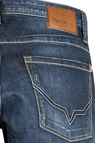 Pepe Jeans Cash denim PM200124Z45/000 Regular Fit, Baumwoll-Stretch, Dunkelblau 3 Pepe Jeans Cash denim PM200124Z45/000 Regular Fit, Baumwoll-Stretch, Dunkelblau – Bild 3