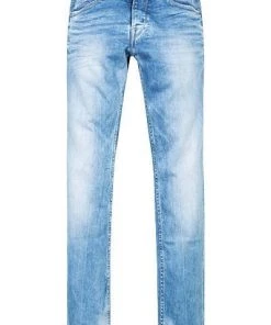 Pepe Jeans Spike denim PM200029S55/000 Regular Fit, Baumwoll-Stretch, Hellblau