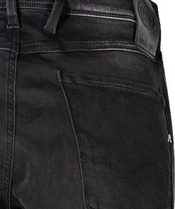Replay Jeans Anbass M914.661.06B/009 Slim Fit, Baumwoll-Stretch 11,5 oz, Anthrazit -Biam Jeans Verkäufe 248742 norm3