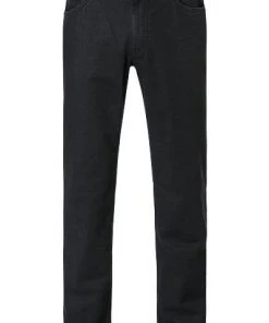 HILTL Jeans Seth 749/41380/2 Regular Fit, Baumwoll-Stretch, Schwarz