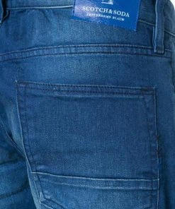 Scotch & Soda Jeans 135056/5C Slim Fit, Baumwoll-Stretch, Indigo, Blau -Biam Jeans Verkäufe 273160 norm3