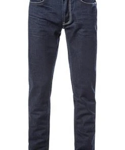 GAS Jeans 351287/030789/WK08 Slim Fit, Baumwoll-Stretch 10,5oz, Marineblau, Dark blue