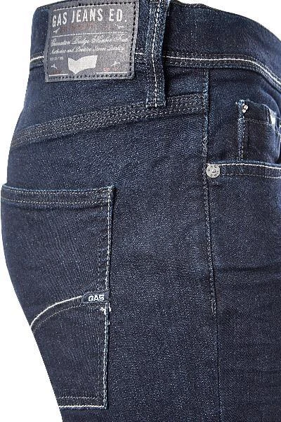 GAS Jeans 351287/030789/WK08 Slim Fit, Baumwoll-Stretch 10,5oz, Marineblau, Dark blue 3 GAS Jeans 351287/030789/WK08 Slim Fit, Baumwoll-Stretch 10,5oz, Marineblau, Dark blue – Bild 3
