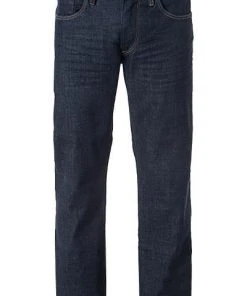 TOMMY JEANS DM0DM04384/498 Straight Fit, Baumwoll-Stretch, Dunkelblau, Indigo