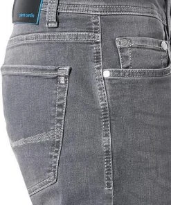 Pierre Cardin Jeans Lyon 03451/000/08881/83 Tapered Fit, Baumwoll-Stretch, Grau, Anthrazit -Biam Jeans Verkäufe 287665 norm3
