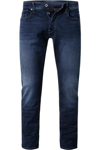 G-STAR Jeans Tapered 51003-6590/89 Tapered Fit, Baumwoll-Stretch, Indigo, Dunkelblau 1 G-STAR Jeans Tapered 51003-6590/89 Tapered Fit, Baumwoll-Stretch, Indigo, Dunkelblau