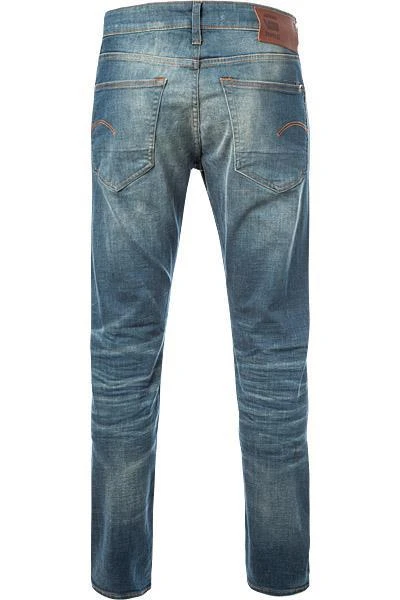 G-STAR Jeans 3 Slim 51001-9118/071 Jeans 3301, Slim Fit, Baumwoll-Stretch, Mittelblau, Blau 2 G-STAR Jeans 3 Slim 51001-9118/071 Jeans 3301, Slim Fit, Baumwoll-Stretch, Mittelblau, Blau – Bild 2
