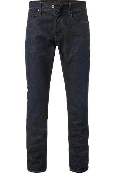 G-STAR Jeans Tapered 51003-7209/89 Tapered Fit, Baumwoll-Stretch, Dunkelblau 1 G-STAR Jeans Tapered 51003-7209/89 Tapered Fit, Baumwoll-Stretch, Dunkelblau