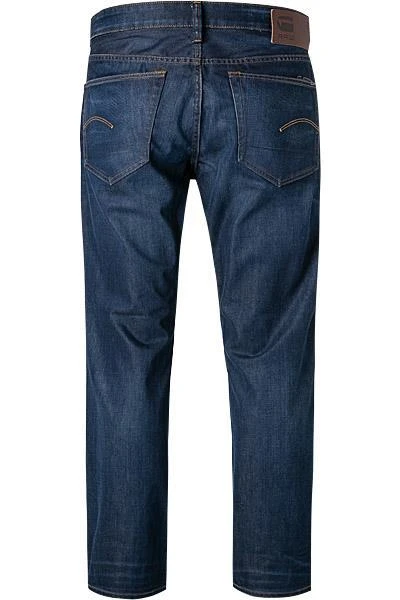 G-STAR Jeans Straight 51002-4639/89 Straight Fit, Baumwolle, Dunkelblau, Blau 2 G-STAR Jeans Straight 51002-4639/89 Straight Fit, Baumwolle, Dunkelblau, Blau – Bild 2