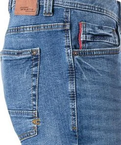 camel active Jeans Houston 488445/9Z54/41 Straight Fit, Baumwoll-Stretch, Denim -Biam Jeans Verkäufe 293833 norm3