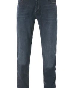 TOMMY JEANS DM0DM04424/911 Slim Fit, Baumwoll-Stretch, Dunkelblau, Tiefseeblau