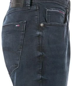TOMMY JEANS DM0DM04424/911 Slim Fit, Baumwoll-Stretch, Dunkelblau, Tiefseeblau -Biam Jeans Verkäufe 295228 norm3