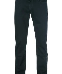 Tommy Hilfiger Jeans Denton Stretch MW0MW01760/919 Straight Fit, Baumwoll-Stretch, Schwarz