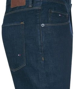 Tommy Hilfiger Jeans Bleecker MW0MW01754/919 Slim Fit, Baumwoll-Stretch, Indigo -Biam Jeans Verkäufe 295497 norm3