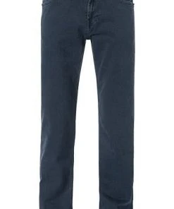 7 for all mankind Jeans Standard blau SMNR460EK Regular Fit, Baumwoll-Stretch, Nachtblau