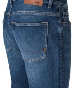 BOSS Jeans Delaware BC-C 50389629/428 Slim Fit, Baumwoll-Stretch, Denim, Jeansblau -Biam Jeans Verkäufe 299084 norm3