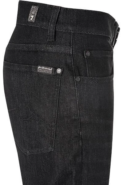 7 for all mankind Jeans Slimmy schwarz JSMSR730PS Baumwoll-Stretch 3 7 for all mankind Jeans Slimmy schwarz JSMSR730PS Baumwoll-Stretch – Bild 3