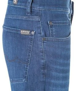 7 for all mankind Jeans Slimmy blau JSMSR750PC Baumwolle, Indigo -Biam Jeans Verkäufe 299976 norm3