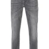7 for all mankind Jeans Slimmy grau JSMSR730PE Baumwoll-Stretch