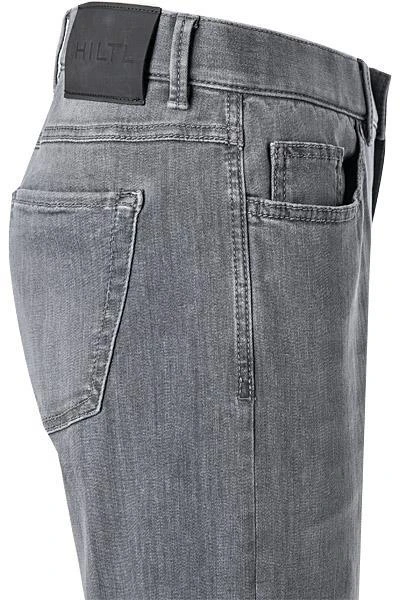 HILTL Jeans Terrence 74870/41280/12 Tailored Fit, Baumwolle T400®, Grau 3 HILTL Jeans Terrence 74870/41280/12 Tailored Fit, Baumwolle T400®, Grau – Bild 3