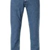 Lee Brooklyn Sraight Mid Stonewash L45271KX Jeans Brooklyn, Regular Fit, Baumwoll-Stretch, Blau