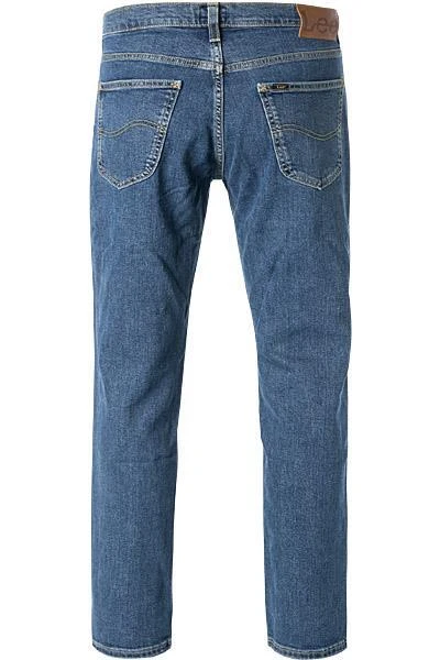 Lee Brooklyn Sraight Mid Stonewash L45271KX Jeans Brooklyn, Regular Fit, Baumwoll-Stretch, Blau 2 Lee Brooklyn Sraight Mid Stonewash L45271KX Jeans Brooklyn, Regular Fit, Baumwoll-Stretch, Blau – Bild 2