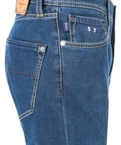 tramarossa 21UB50001/LEONARDO/6MONTH Jeans Leonardo, Baumwoll-Stretch 6 Mesi, Dunkelblau -Biam Jeans Verkäufe 304798 norm3
