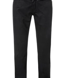 BOSS Jeans Maine 50389626/002 Regular Fit, Baumwoll-Stretch, Schwarz