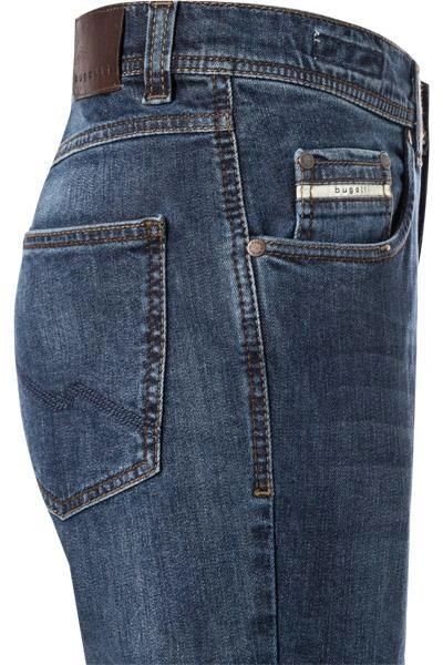 bugatti Jeans 3919D/12/364 Modern Fit, Baumwoll-Stretch, Indigo 4 bugatti Jeans 3919D/12/364 Modern Fit, Baumwoll-Stretch, Indigo – Bild 4