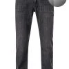 bugatti Jeans 3919D/12/294 Modern Fit, Baumwoll-Stretch, Anthrazit, Grau