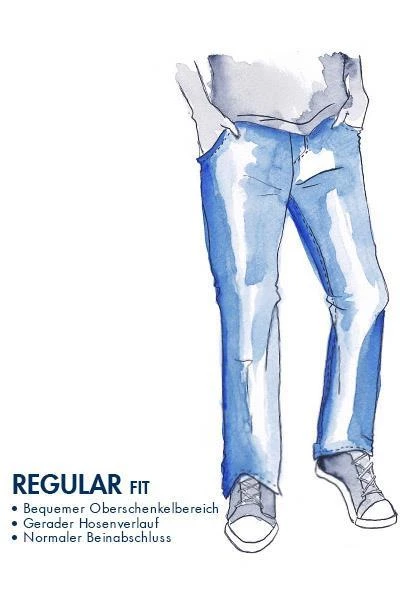 BOSS Jeans Maine 50389663/415 Regular Fit, Baumwoll-Stretch, Dunkelblau 4 BOSS Jeans Maine 50389663/415 Regular Fit, Baumwoll-Stretch, Dunkelblau – Bild 4