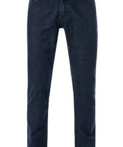 BOSS Jeans Delaware 50389671/415 Slim Fit, Baumwoll-Stretch, Nachtblau, Navy