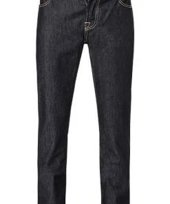 tramarossa Jeans 21UB50001/LEONARDO/1DAY Jeans Leonardo, Baumwoll-Stretch, 1 Giorno, Indigo