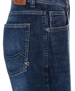 camel active Jeans 488255/9829/45 Regular Fit, Baumwoll-Stretch, Dunkelblau, Blau -Biam Jeans Verkäufe 312208 norm3