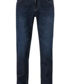 camel active Jeans 488235/9829/46 Straight Fit, Baumwoll-Stretch, Dunkelblau