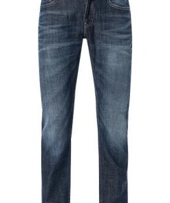 MUSTANG Jeans Oregon Tapered 3116-5111/593 Slim Fit, Baumwoll-Stretch, Dunkelblau