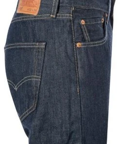 Levi's® 501 Original Fit Marlon 00501/0162 Jeans 501, Baumwolle 13oz, Dunkelblau -Biam Jeans Verkäufe 313794 norm3