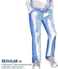 Levi's® 501 Original Fit Marlon 00501/0162 Jeans 501, Baumwolle 13oz, Dunkelblau -Biam Jeans Verkäufe 313794 norm4