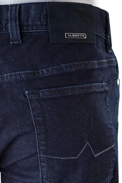 Alberto Regular Fit Pipe 68671760/890 Jeans Pipe, Baumwoll-Stretch 8oz, Dunkelblau 6 Alberto Regular Fit Pipe 68671760/890 Jeans Pipe, Baumwoll-Stretch 8oz, Dunkelblau – Bild 6
