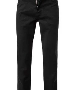 BOSS Jeans Maine 50400079/001 Regular Fit, Baumwoll-Stretch, Schwarz