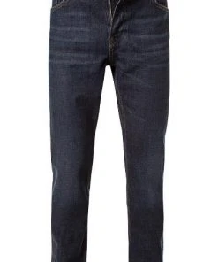 BOSS Jeans Delaware 50401711/420 Slim Fit, Baumwolle, Dunkelblau, Mittelblau