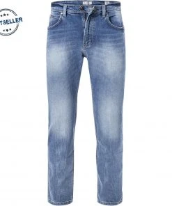 bugatti Jeans 3280D/16641/326 Regular Fit, Baumwoll-Stretch, Blau, Hellblau