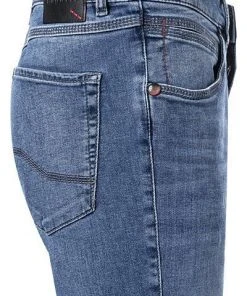 bugatti Jeans 3038D/86676/361 Baumwoll-Stretch, Dunkelblau, Denimblau -Biam Jeans Verkäufe 318245 norm3