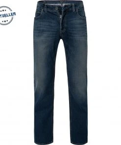 GARDEUR Modern Fit Superflex BATU-2/71001/67 Jeans, Baumwoll-Stretch, Mittelblau, Blau