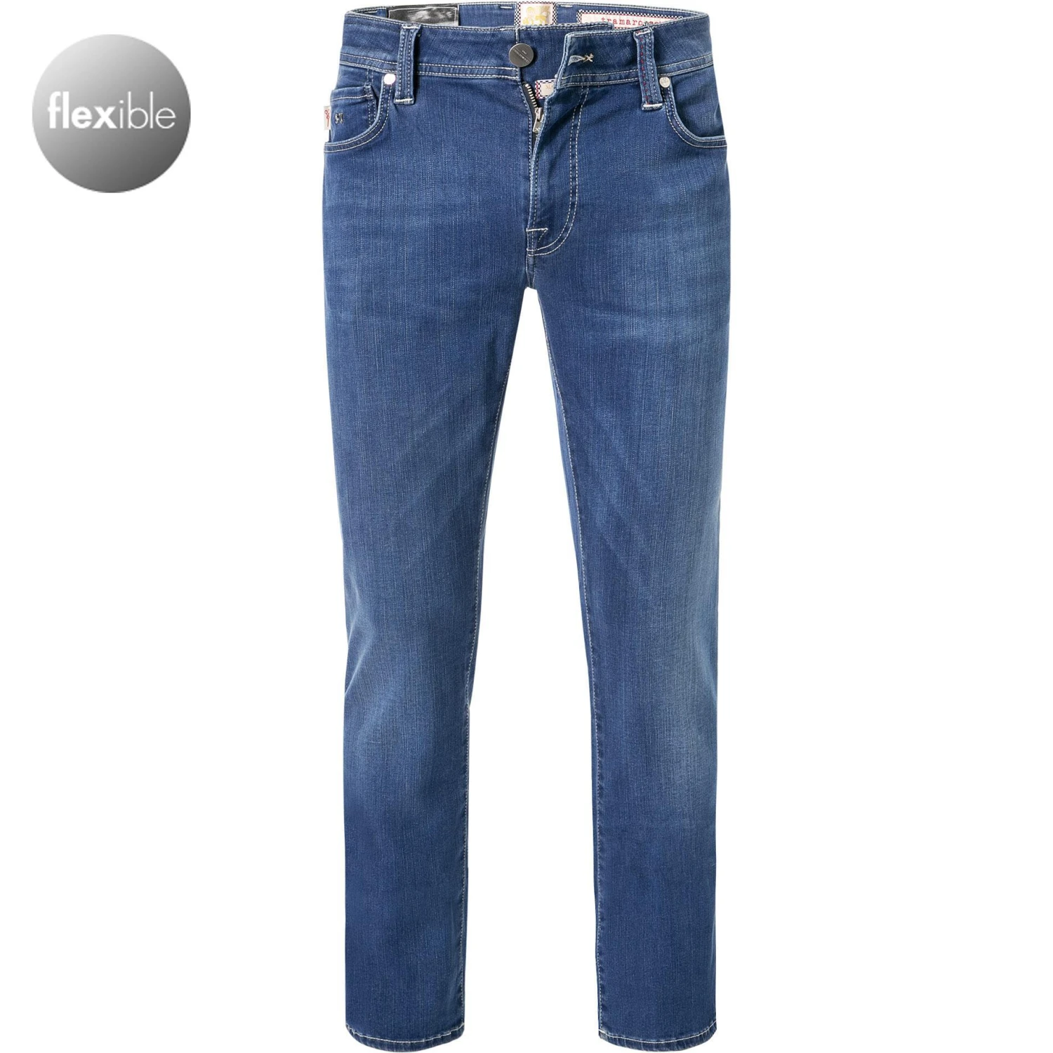 tramarossa 21UB52407/LEONARDO SLIM/D306/2YEAR Jeans Leonardo, Slim Fit, Baumwoll-Stretch 2 Years , Mittelblau 1 tramarossa 21UB52407/LEONARDO SLIM/D306/2YEAR Jeans Leonardo, Slim Fit, Baumwoll-Stretch 2 Years , Mittelblau